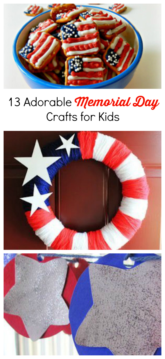 13 Adorable Memorial Day Crafts For Kids Cheap Eats And Thrifty Crafts