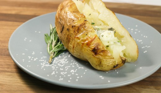 Simple Salt-Baked Potatoes