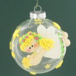 Angelic Clay Embellished Ornament